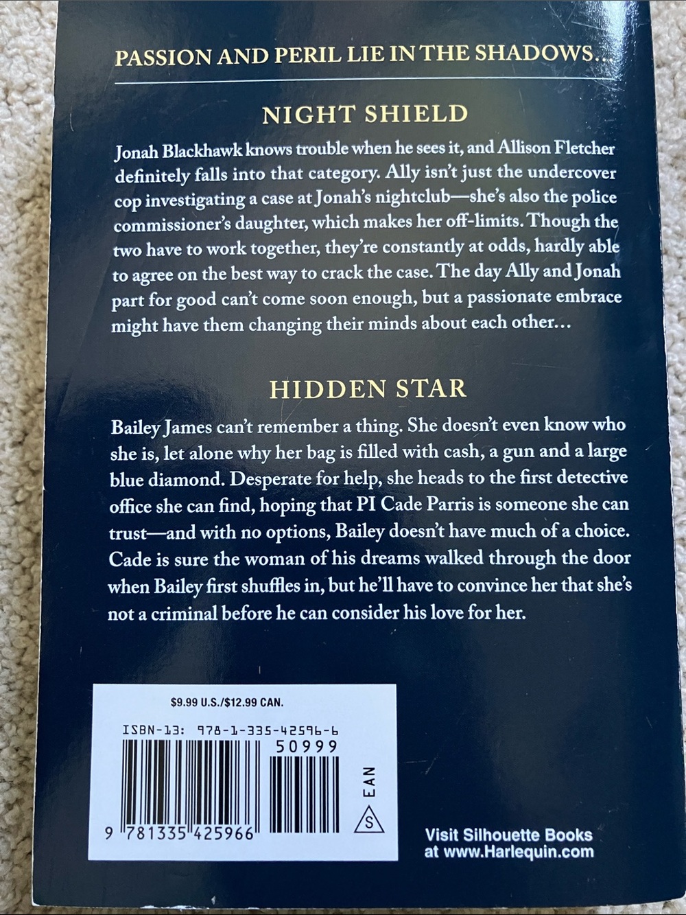Nora Roberts Midnight Shadows Paperback - Picture 4 of 4